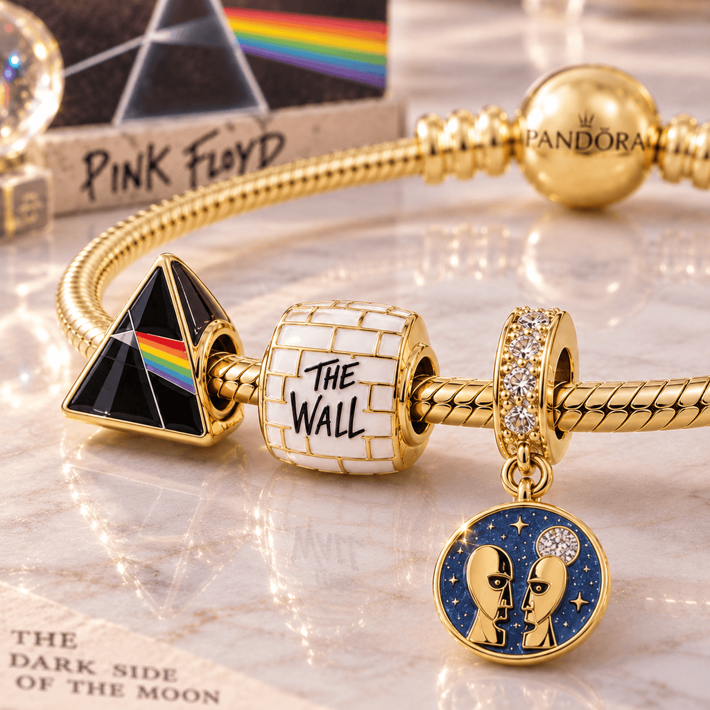PFD Gold Charm Bracelet Set VTH