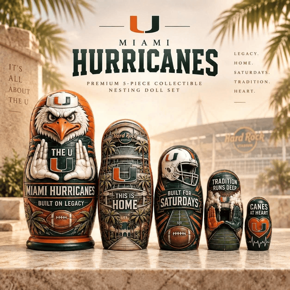 Premium MHC Nesting Doll Set NHVH