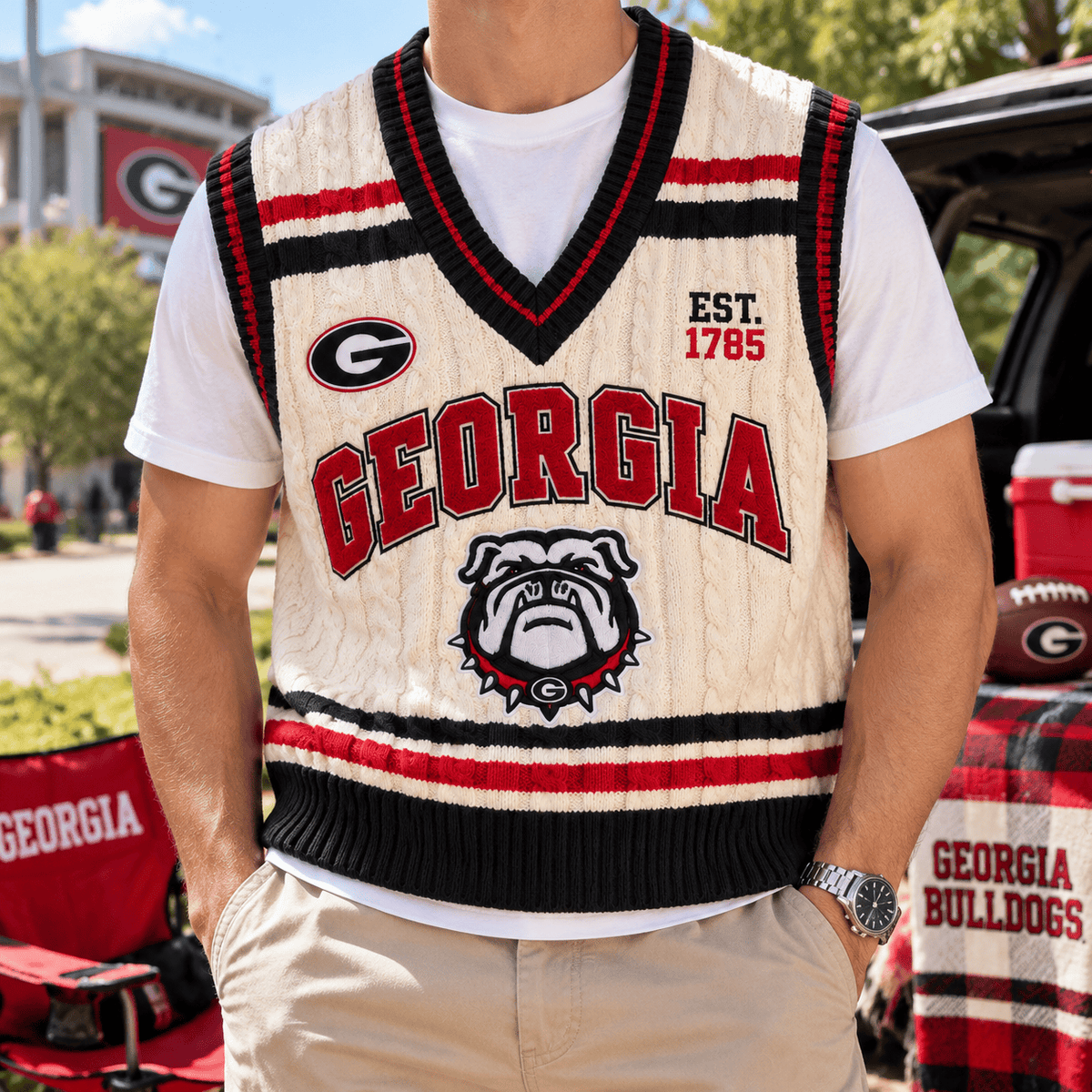 GGBD Premium Heritage Sweater Vest NTNA