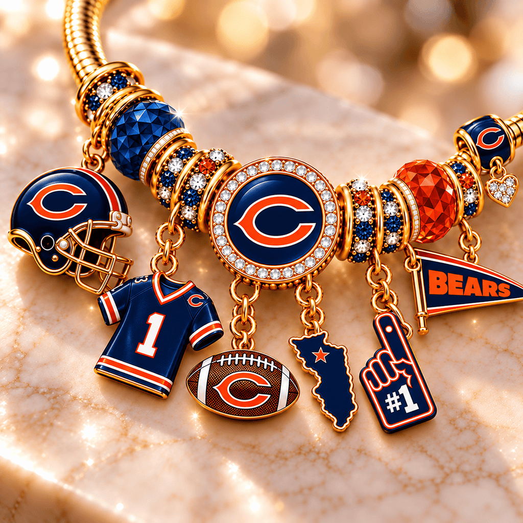 CCB Gold Charm Bracelet Set PNPA